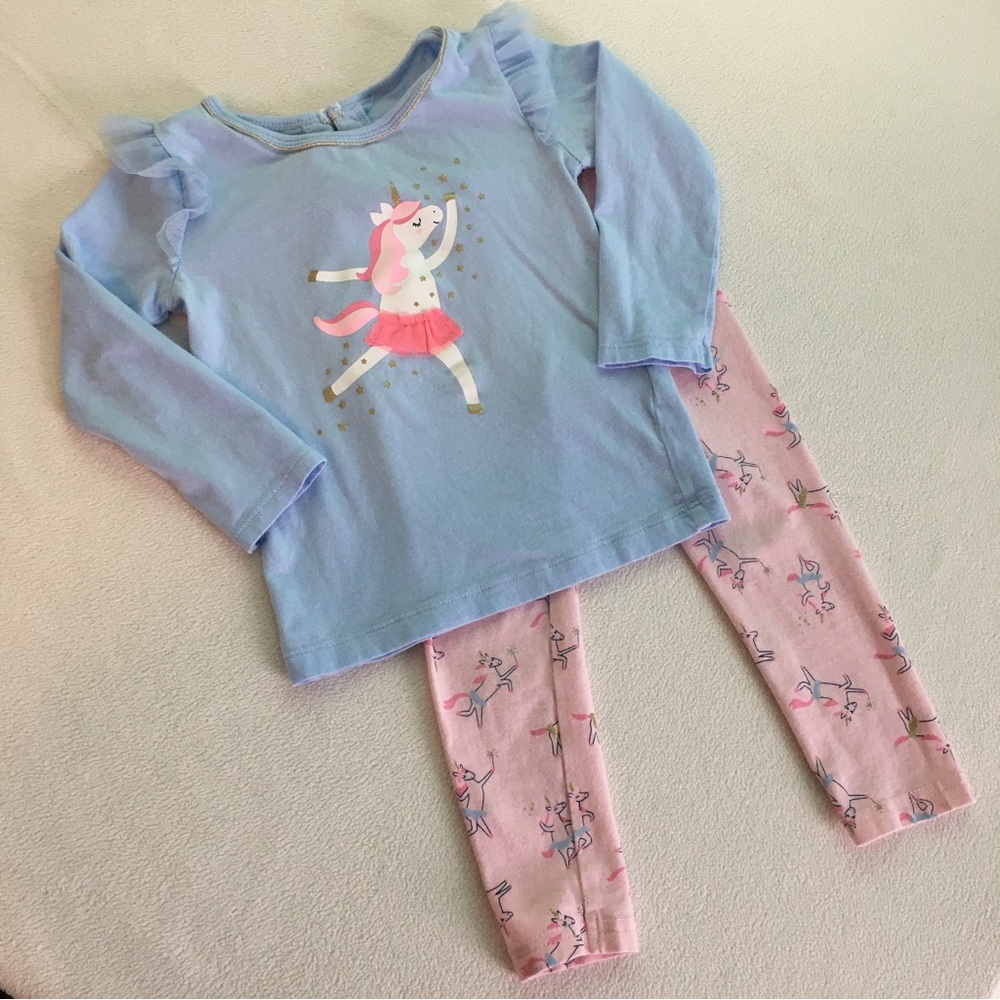 🦄 Carter's Ballerina Unicorn 2-piece Set 🩰